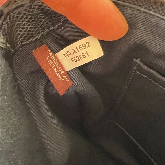 Coach True Navy Crossgrain Leather Crossbody Bag Gold Logo F52881 - Picture 8 of 10